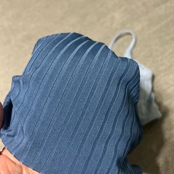 SHEIN blue Two-Tone Women's Bikini Set medium - Picture 7 of 7